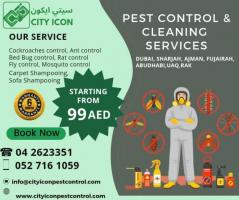 Pest control and cleaning services