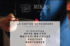 waiter / hostees / bartender