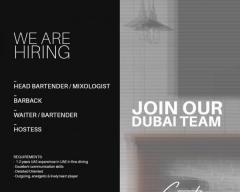 Waiter / Hostess / Bartender