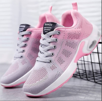 Breathable Mesh Women Sneakers Soft Bottom Non Slip Women Footwear Sports Shoes Lace Closure Chunky  - 4