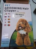 Pet groomer kit with clippers offer