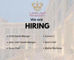 Chef / waiter hiring now