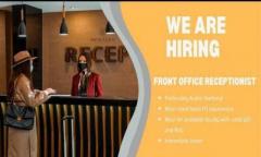 Receiptionist Hiring now