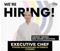 Executive Chef - Hiring now