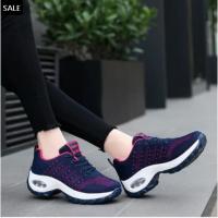 Premium Quality Blue White Lace Closure Women's Sports Sneakers