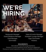 Restaurant staff hiring