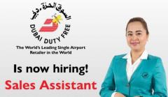 Hiring sales assistant - dubai duty free
