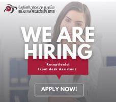 Receiptionist / front desk assistant