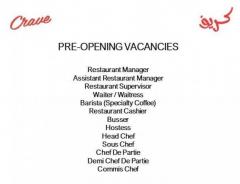 Restaurant staff hiring
