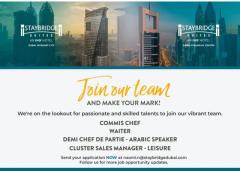 Hotel staff hiring now