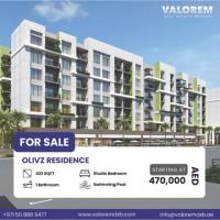 Studio apartment for sale at Olivz Residence Starting from 470K